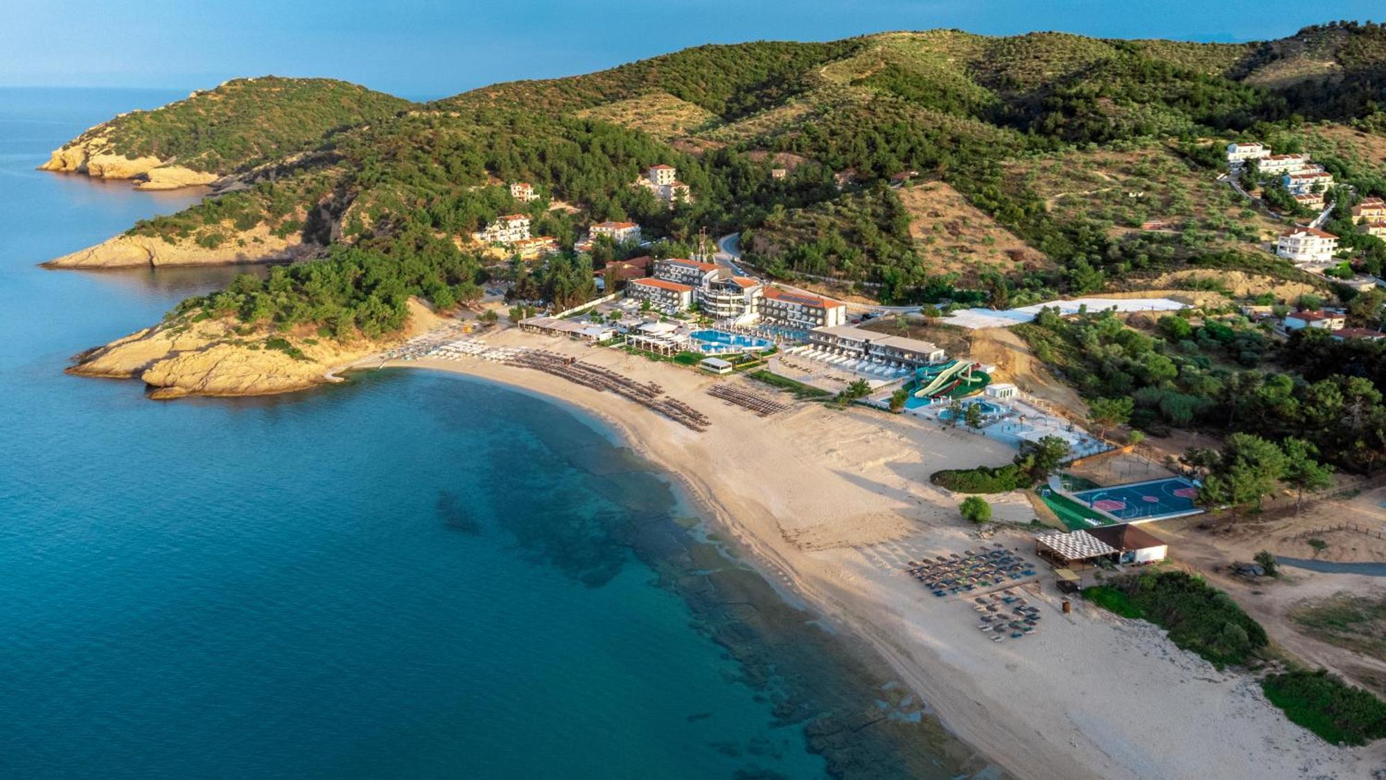 Zoe Hotel, Trypiti Beach Resort & Hive Water Park Limenaria  Exterior photo