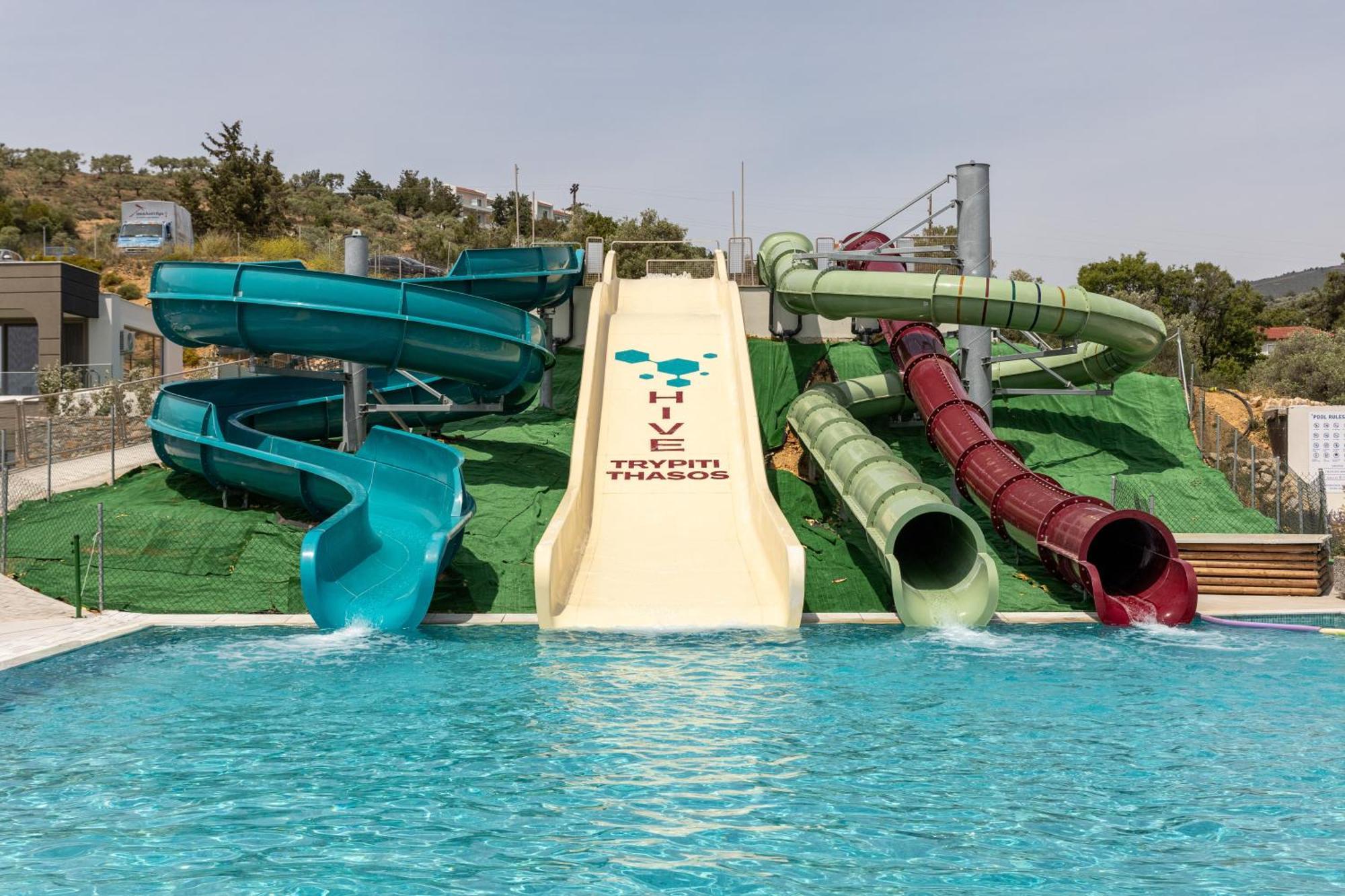 Zoe Hotel, Trypiti Beach Resort & Hive Water Park Limenaria  Exterior photo