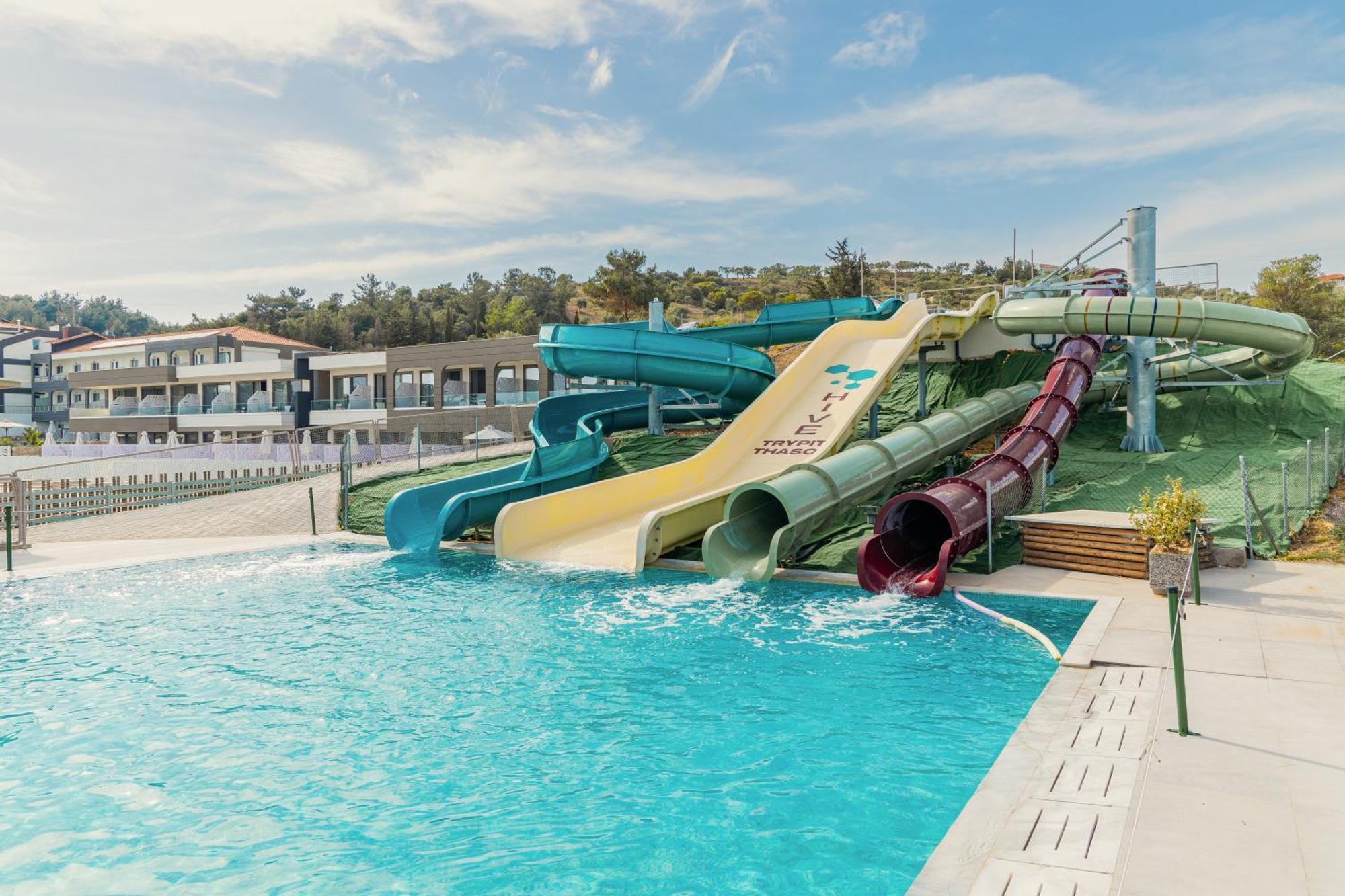 Zoe Hotel, Trypiti Beach Resort & Hive Water Park Limenaria  Exterior photo